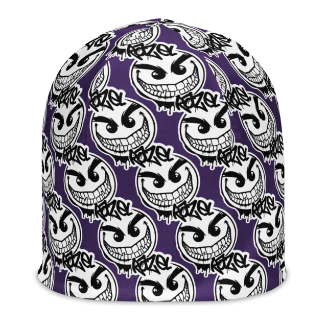 Razel Gang Drip Face Motif muts M dubbellaags