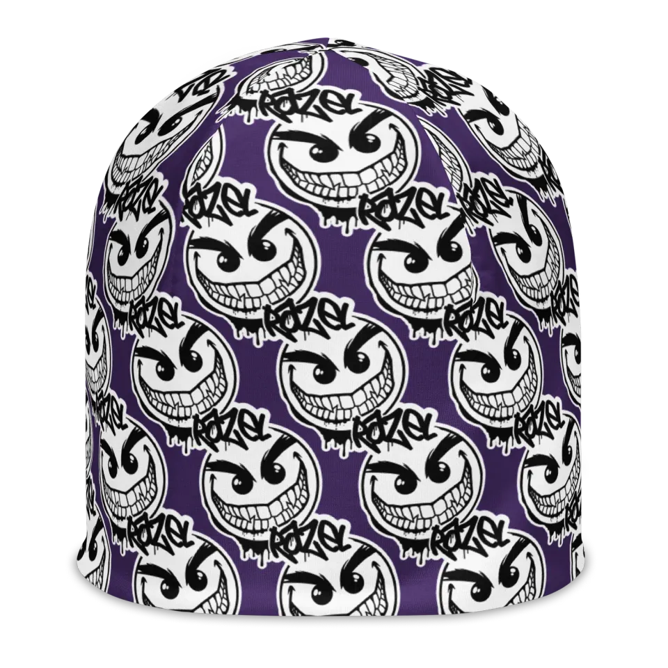Razel Gang Drip Face Motif muts M dubbellaags