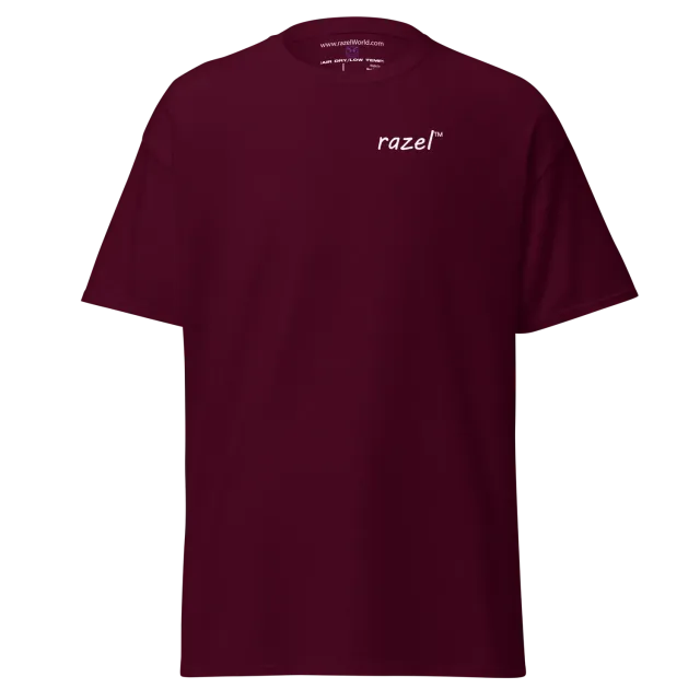 Razel Tee Left Chest T-shirt wit katoen