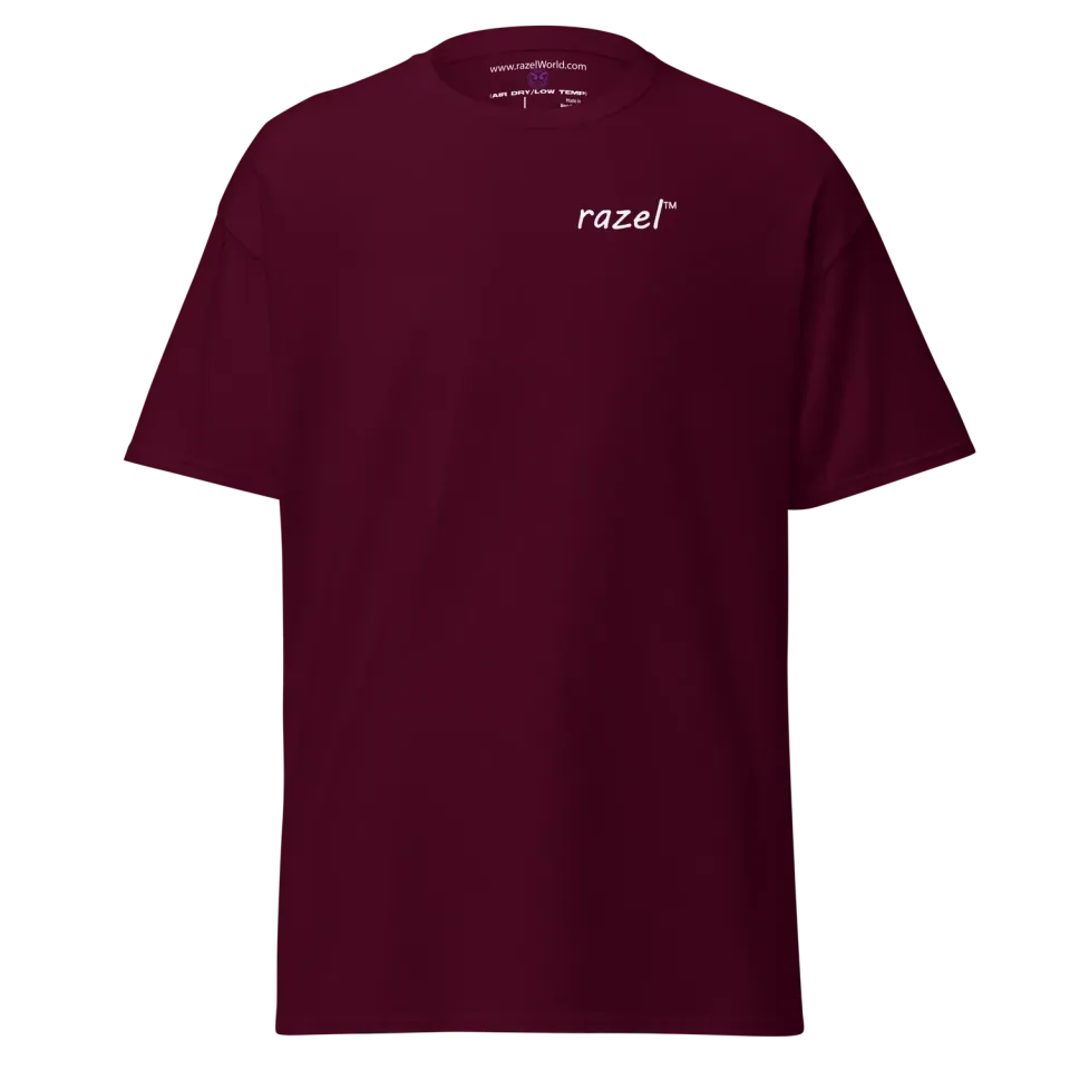 Razel Tee Left Chest T-shirt wit katoen
