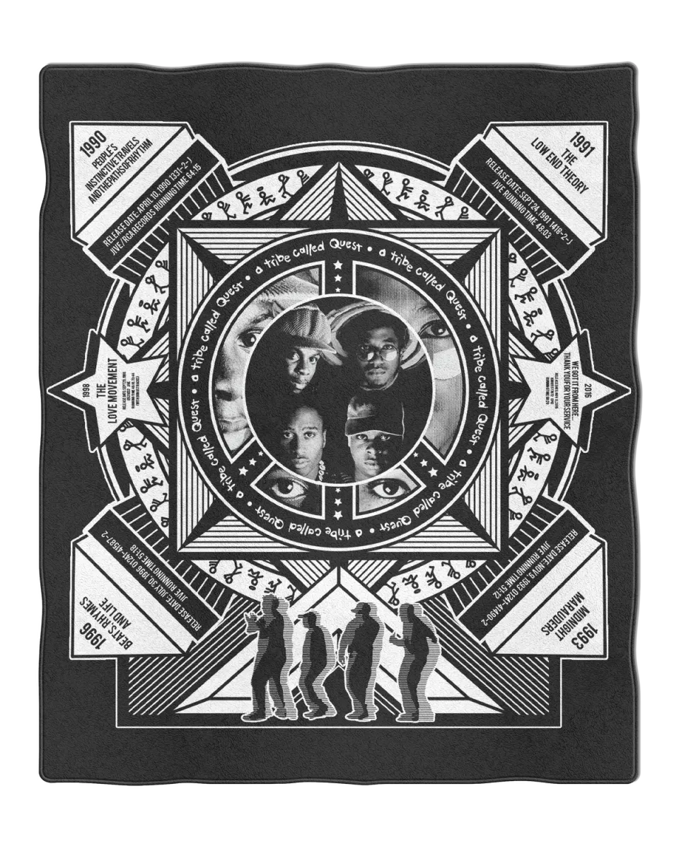 Tribe Called Quest ATCQ Flyer deken 54x60 polyester