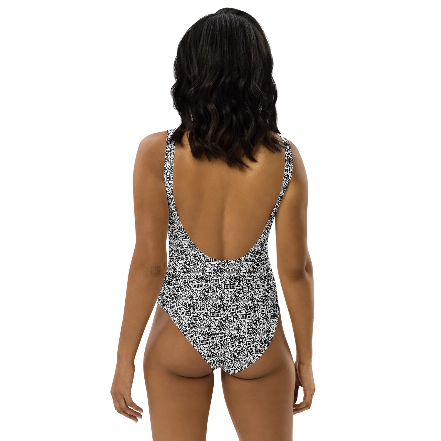 Razel Face QR Code Motif badpak chloorbestendig