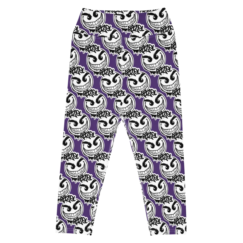 Razel Gang Drip Face yoga capri high waist