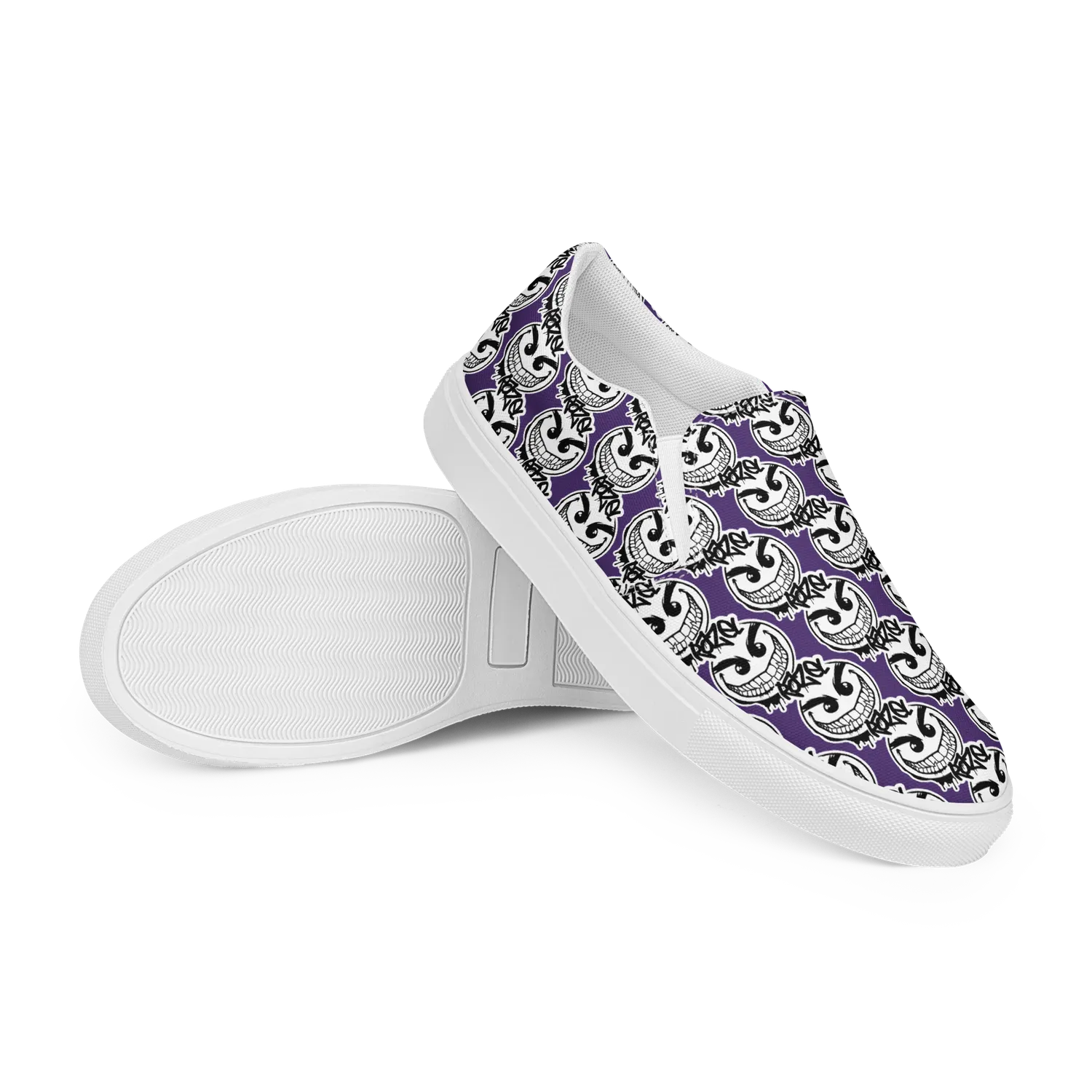 Razel Gang Drip Face Slip-ons canvas schoenen