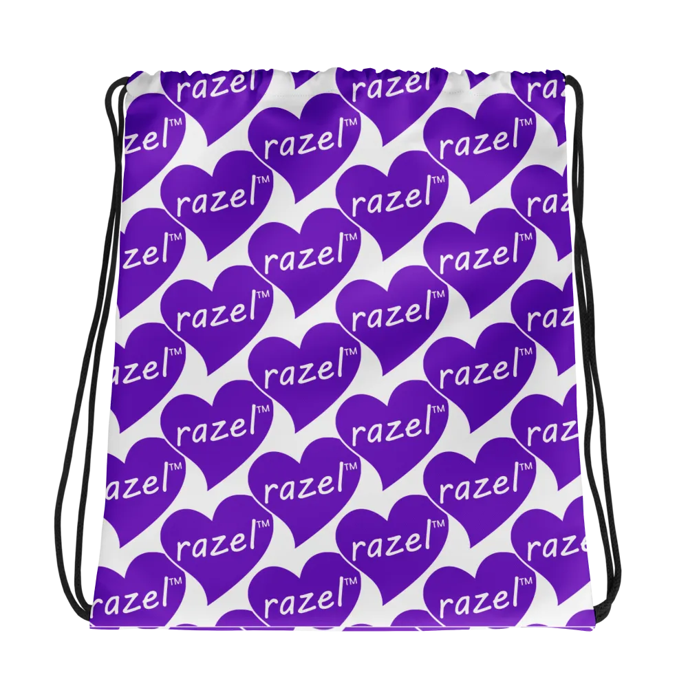 Razel Purple Hearted Motif gymzak licht