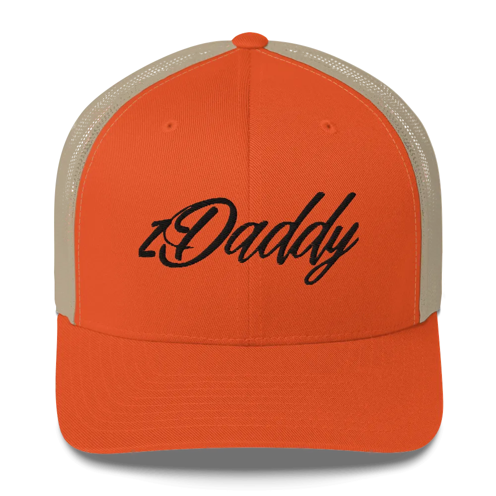 zDaddy trucker pet cap zwart one size
