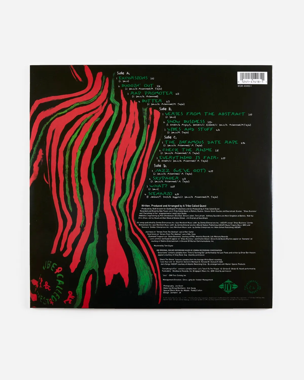 Tribe Called Quest The Low End Theory vinyl 2LP