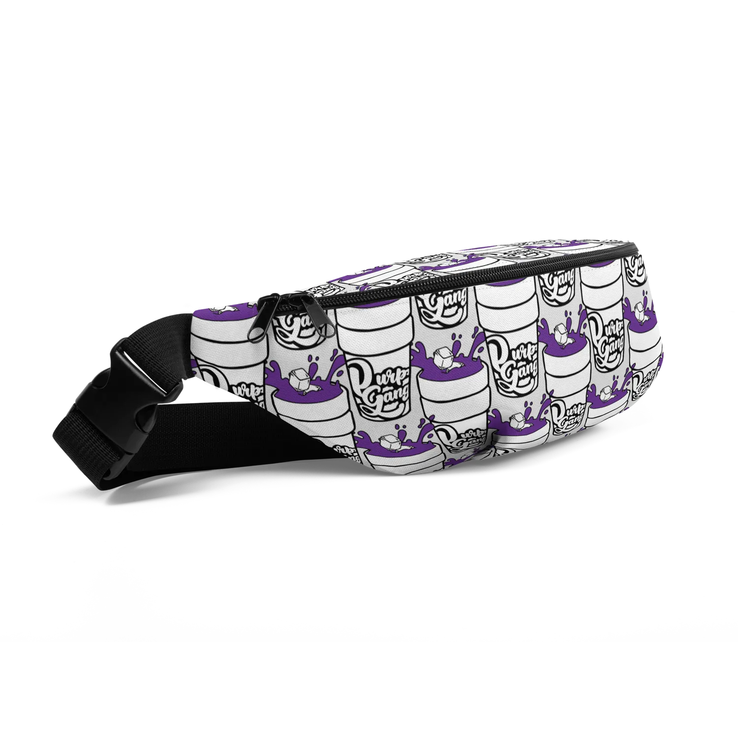 Razel Purp Gang Double Cup Motif Heuptas waterafstotend