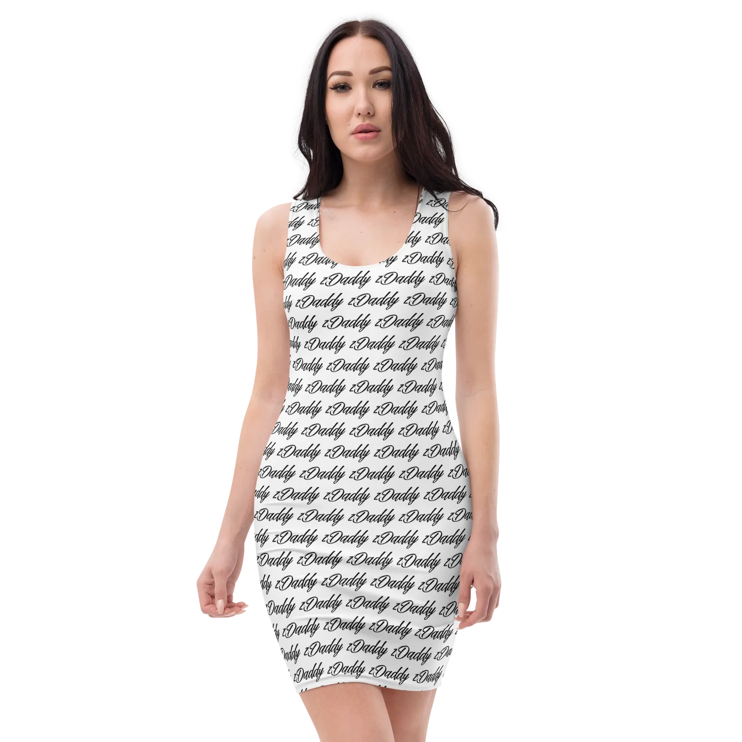 Razel zDaddy Motif Classy jurk stretch