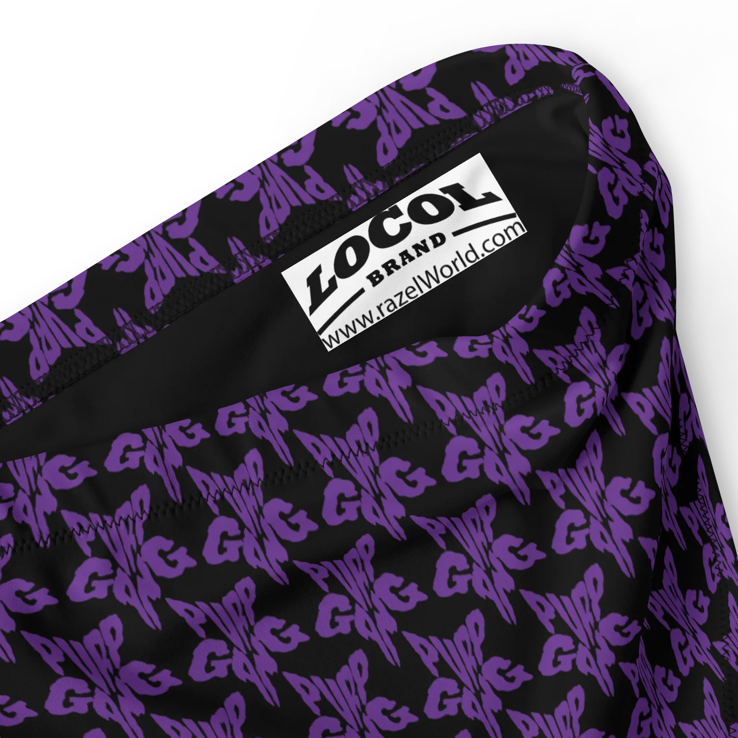 Razel Purp Gang Rock Star bikinibroekje M high-waisted