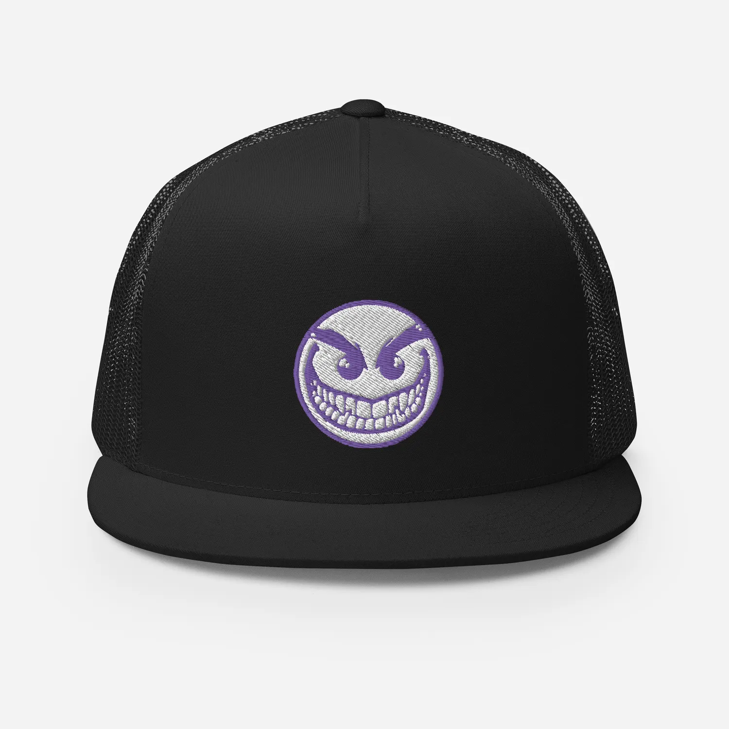 Razel Face trucker pet zwart wit snapback