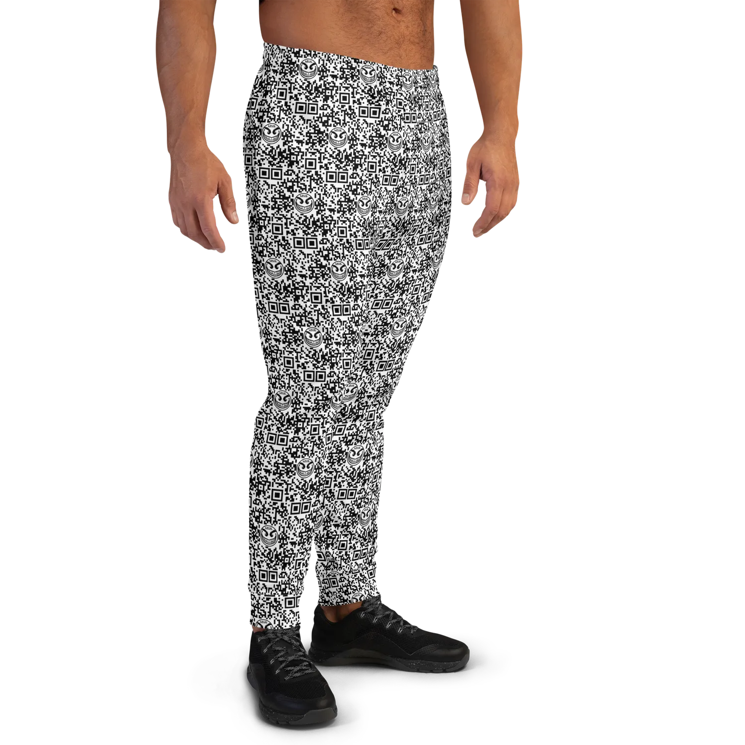 Razel Face QR Code heren joggingbroek fleece