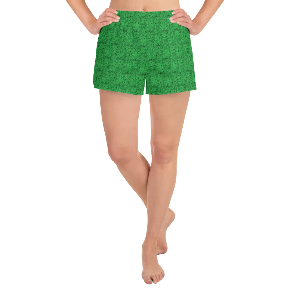 Razel Marijuana Tree Star Short dames recycled UPF50