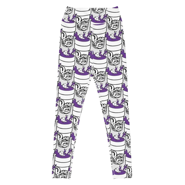 Razel Purp Gang Double Cup legging high waist