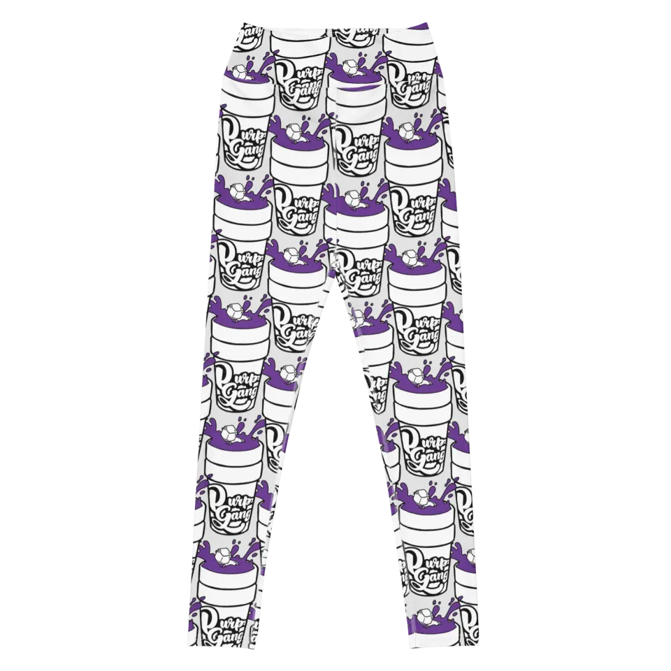 Razel Purp Gang Double Cup legging high waist