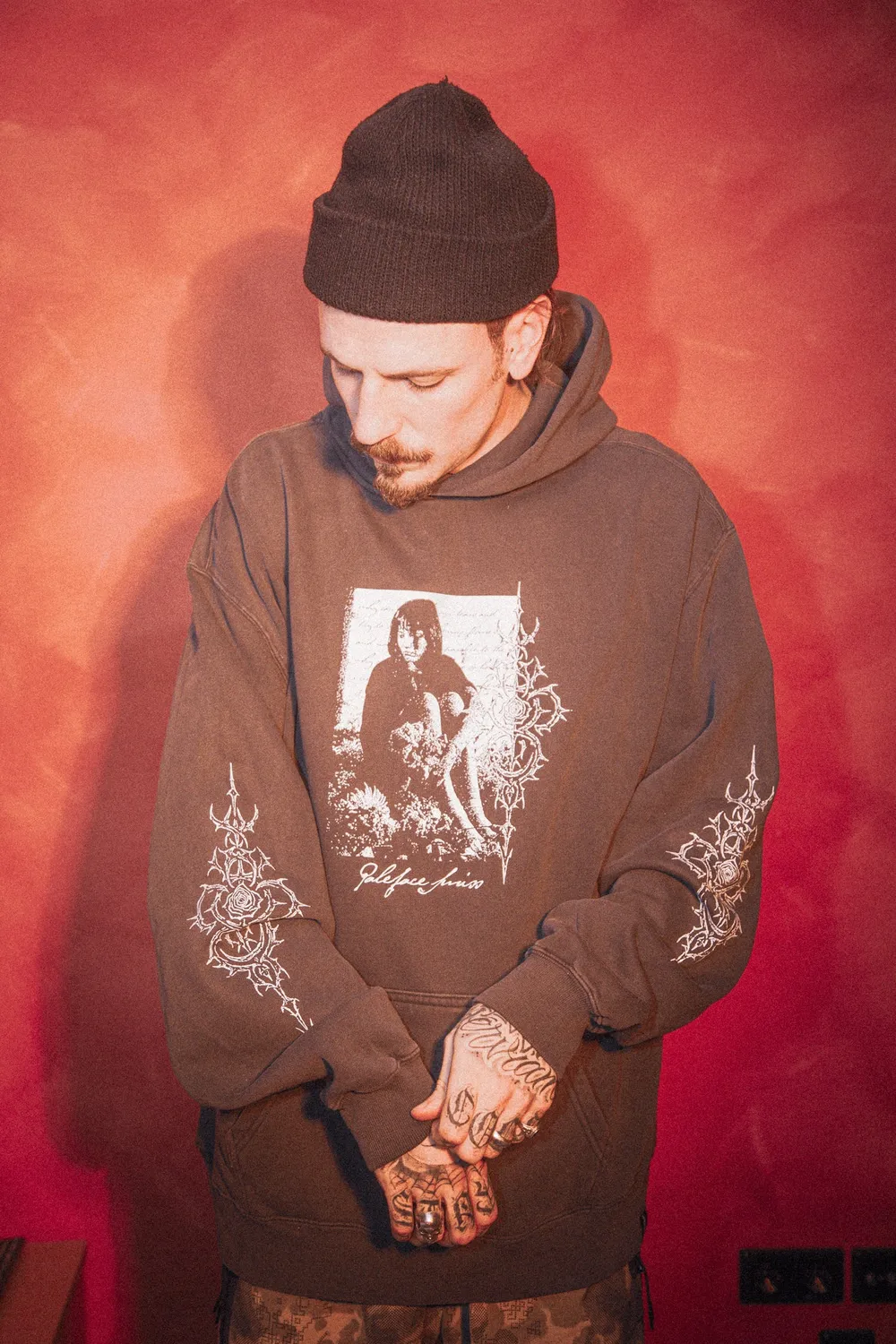 Paleface Swiss The Wilted hoodie washed oversized
