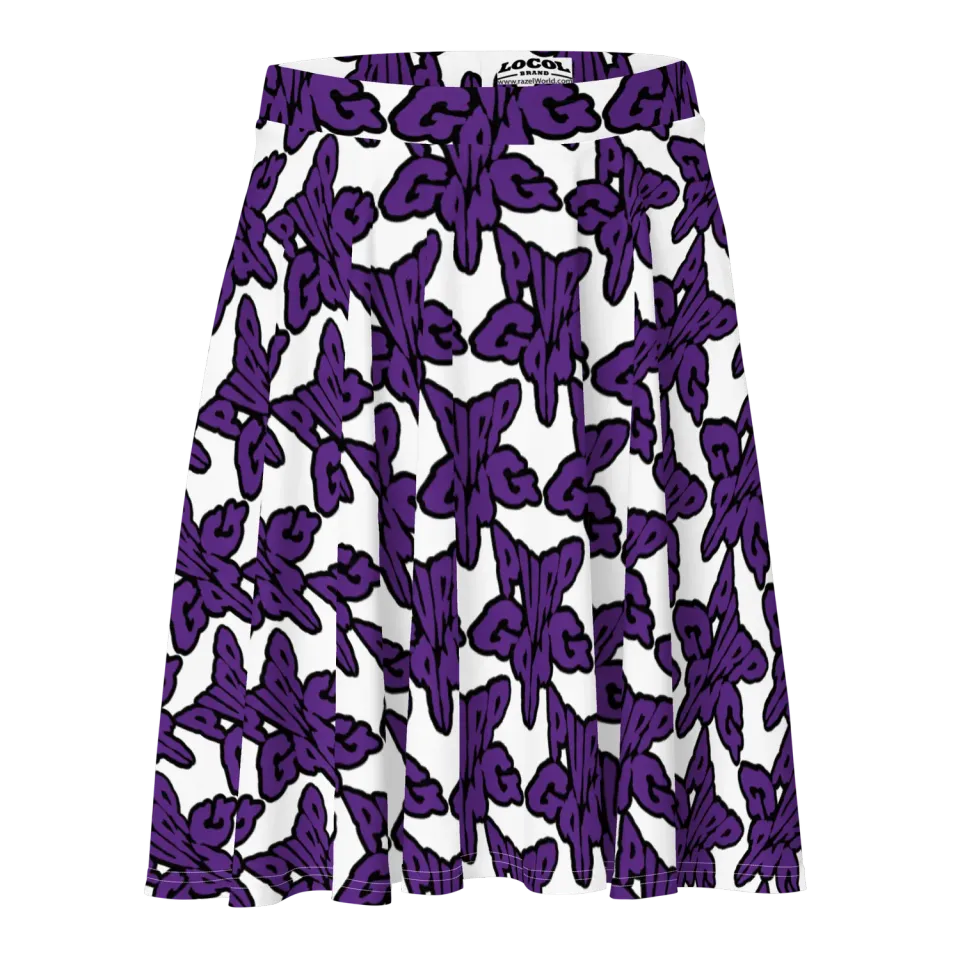 Razel Purp Gang Rock Star skaterrok paars stretch