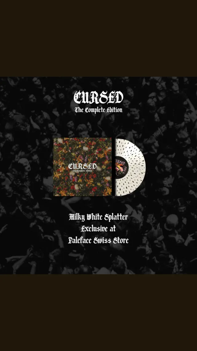 Paleface Swiss Cursed Complete Edition vinyl milky splatter