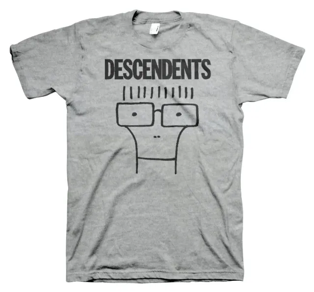 Descendents Classic Milo t-shirt heather gray katoen