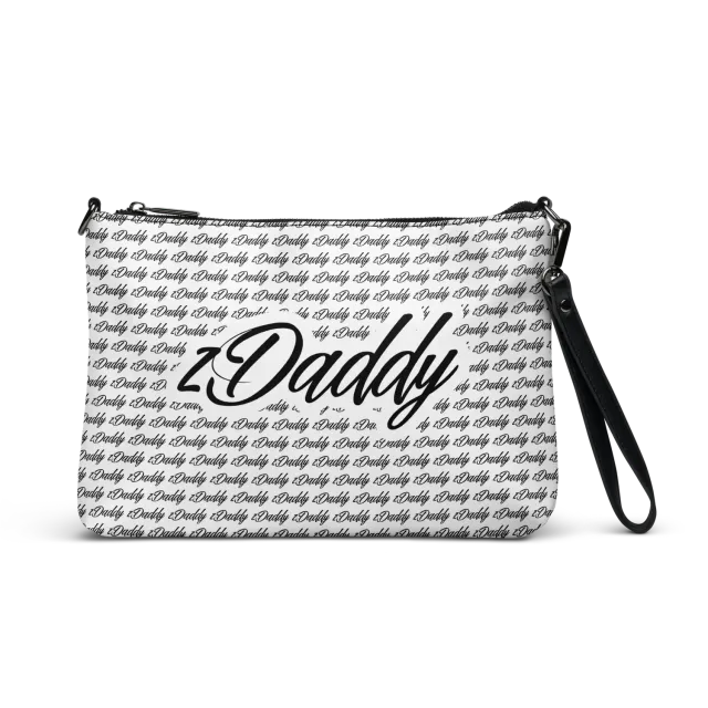 Razel zDaddy Motif Satchel tas zwart kunstleer