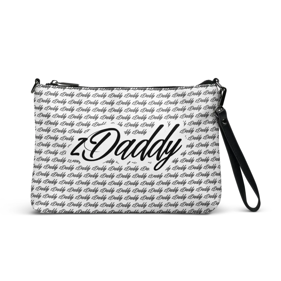 Razel zDaddy Motif Satchel tas zwart kunstleer