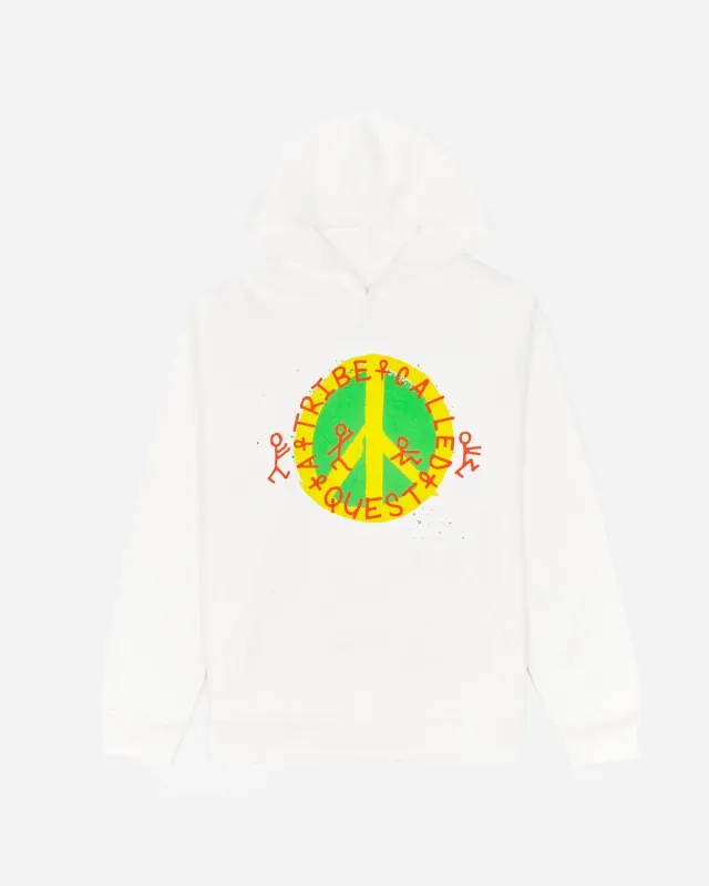 Tribe Called Quest Peace Prosperity Paper Hoodie zwart