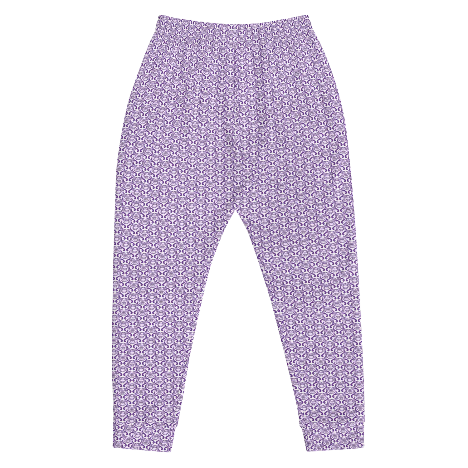 Razel Face Motif Joggers heren fleece slim