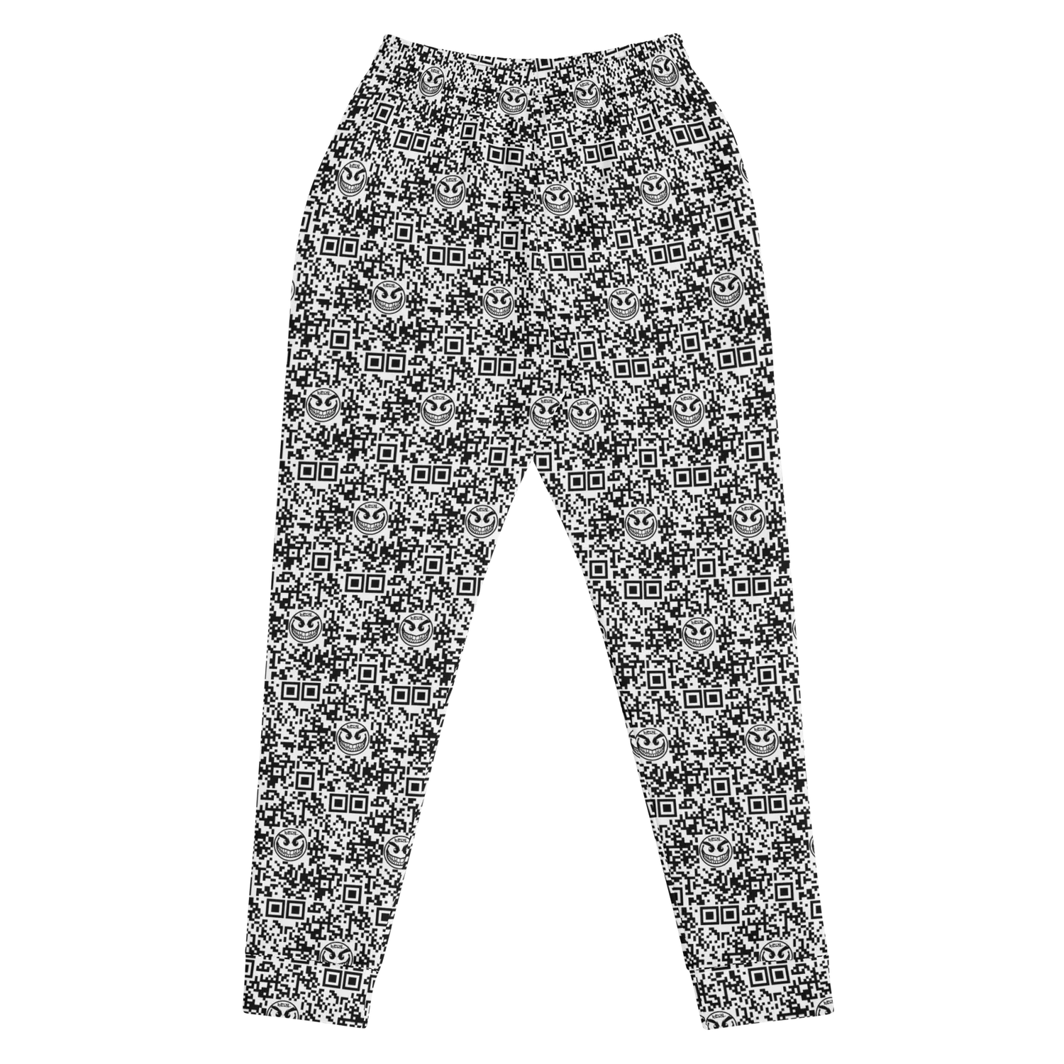 Razel Face QR Code Motif joggingbroek dames slim fit