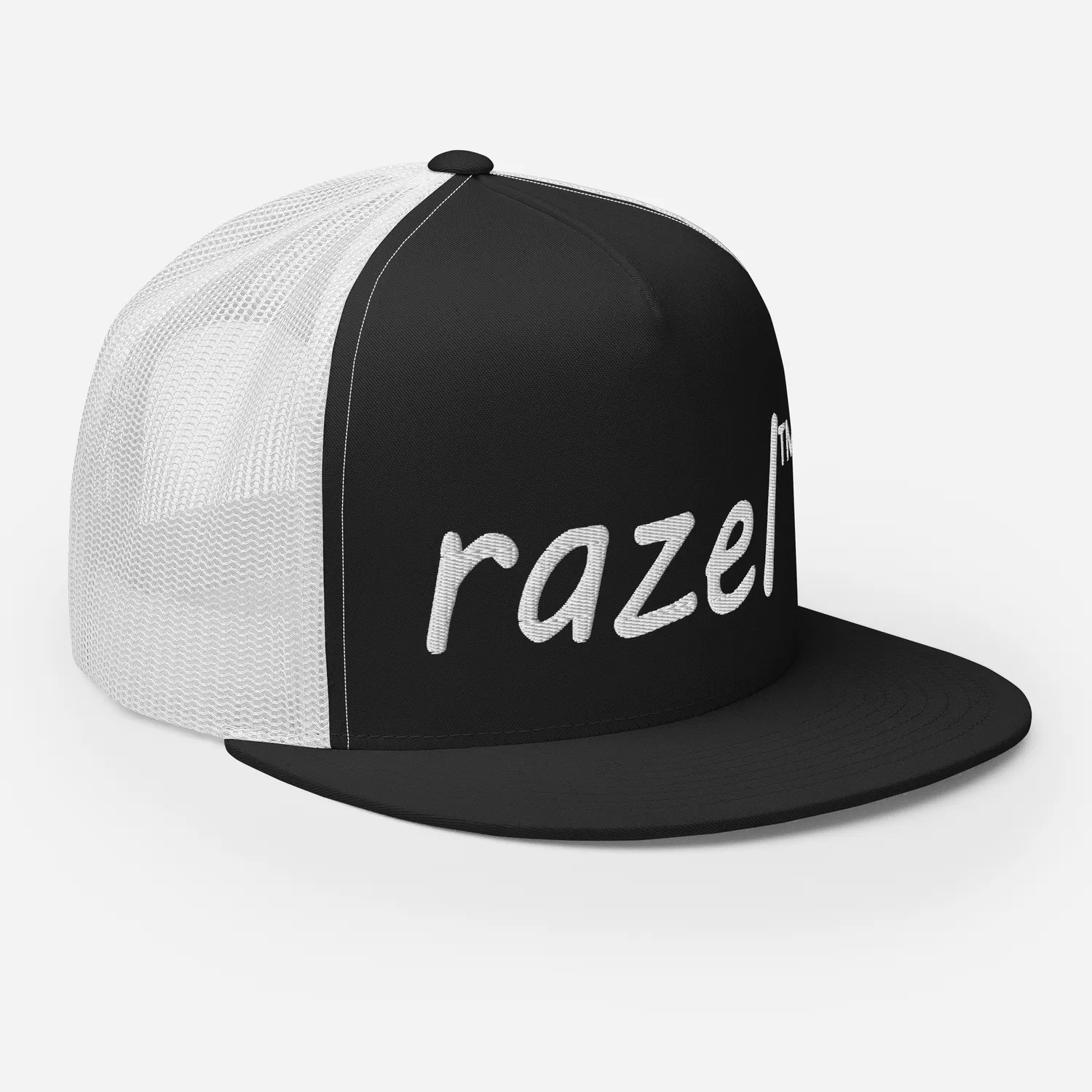 Razel Trucker cap pet snapback wit