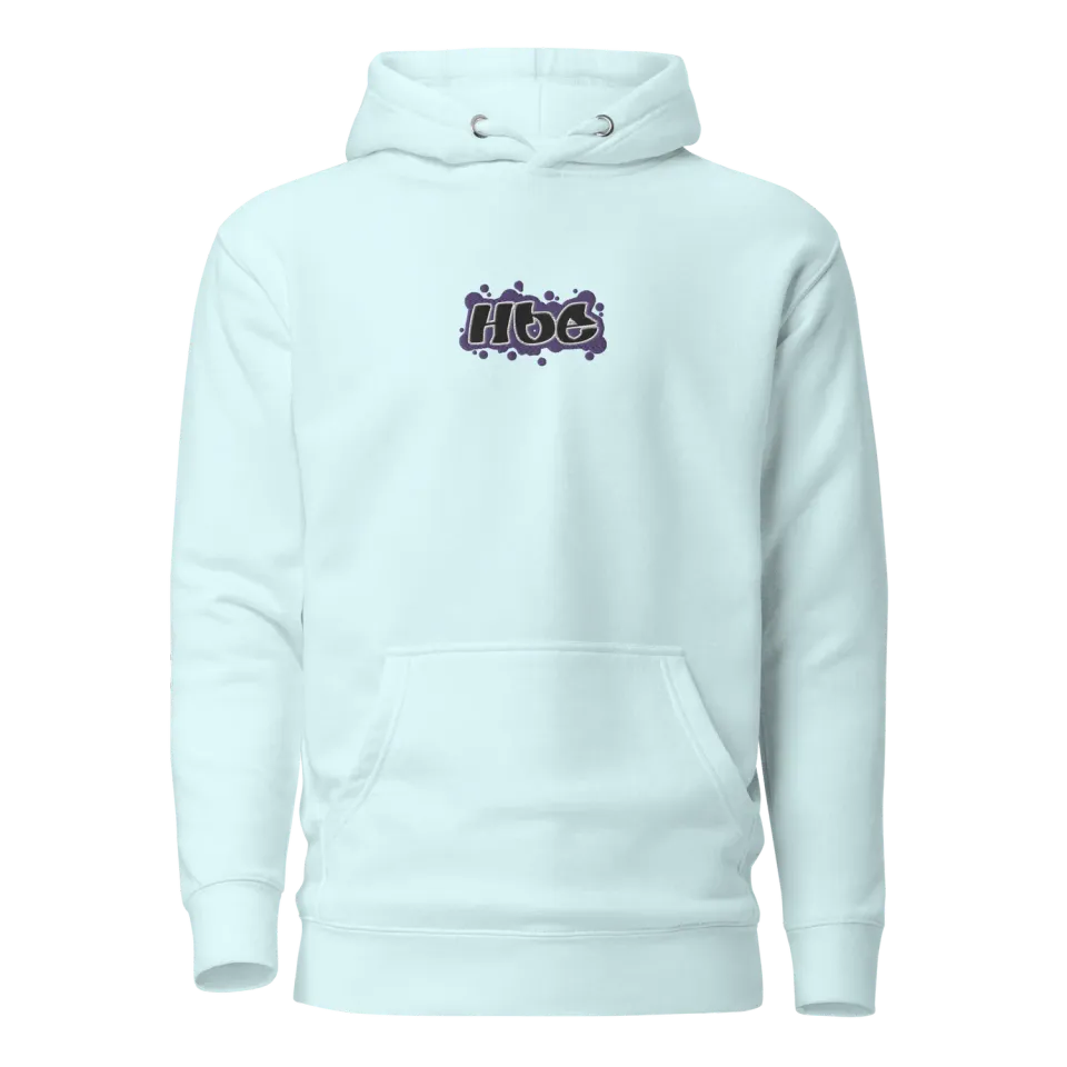 Razel Embroidered Hoe hoodie zwart M