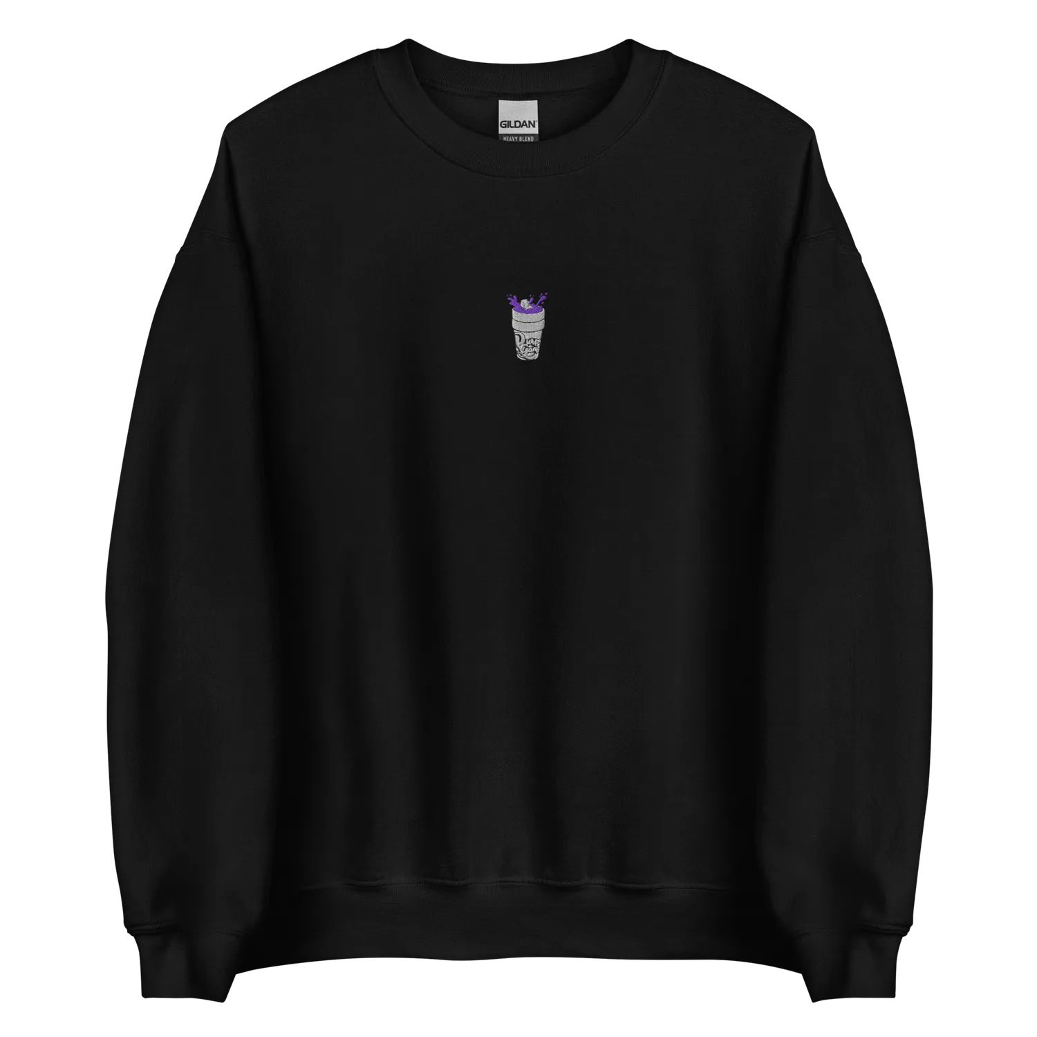 Razel Purp Gang Double Cup sweater zwart