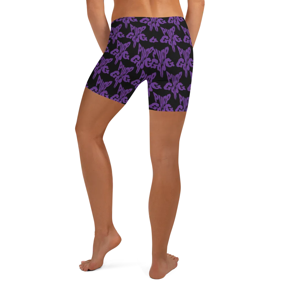 Razel Purp Gang Rock Star short stretch microvezel