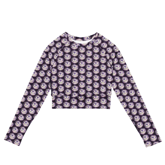 Razel Thousand Eyes croptop lange mouw maat M