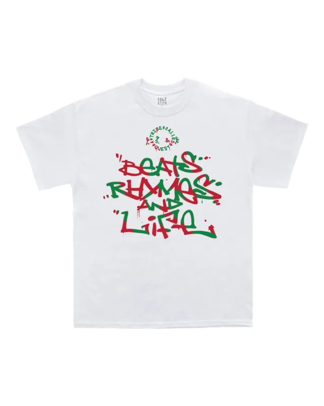 Tribe Called Quest Beats Rhymes Life T-shirt wit heavyweight