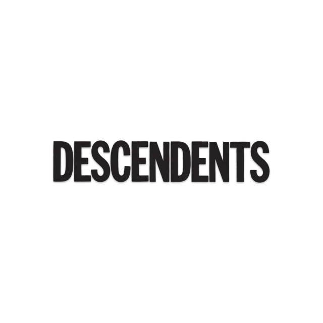 Descendents Classic Logo autoraamsticker zwart
