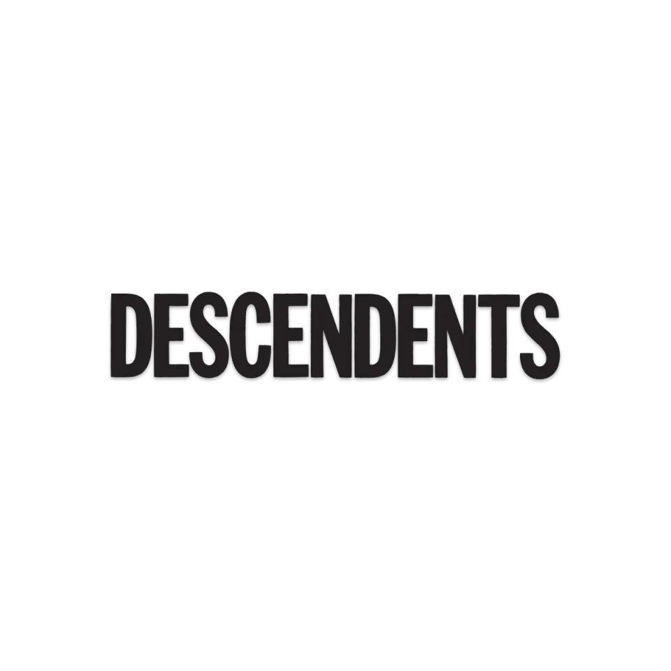 Descendents Classic Logo autoraamsticker zwart