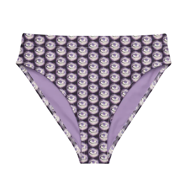 Razel Thousand Eyes of razel Motif bikinibroekje high-waist