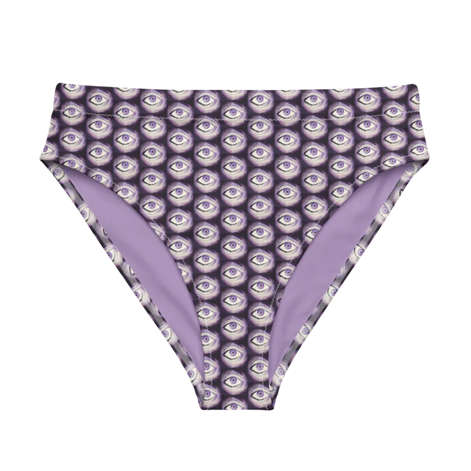 Razel Thousand Eyes of razel Motif bikinibroekje high-waist