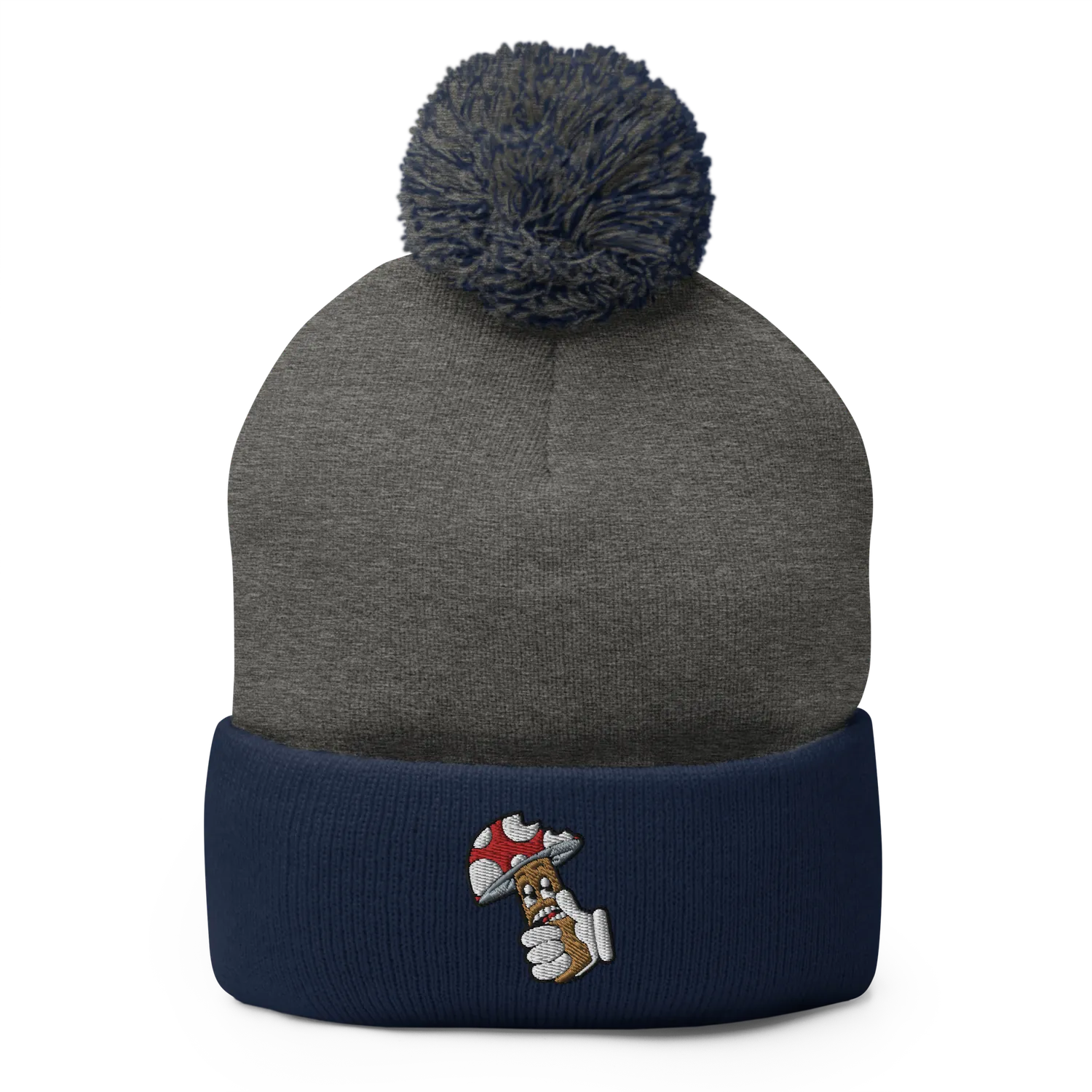 Razel Boom Bite Pom-Pom Muts Zwart Acryl