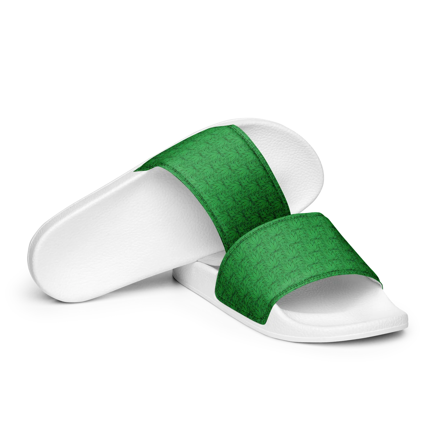 Razel Marijuana Tree Star slippers zwart