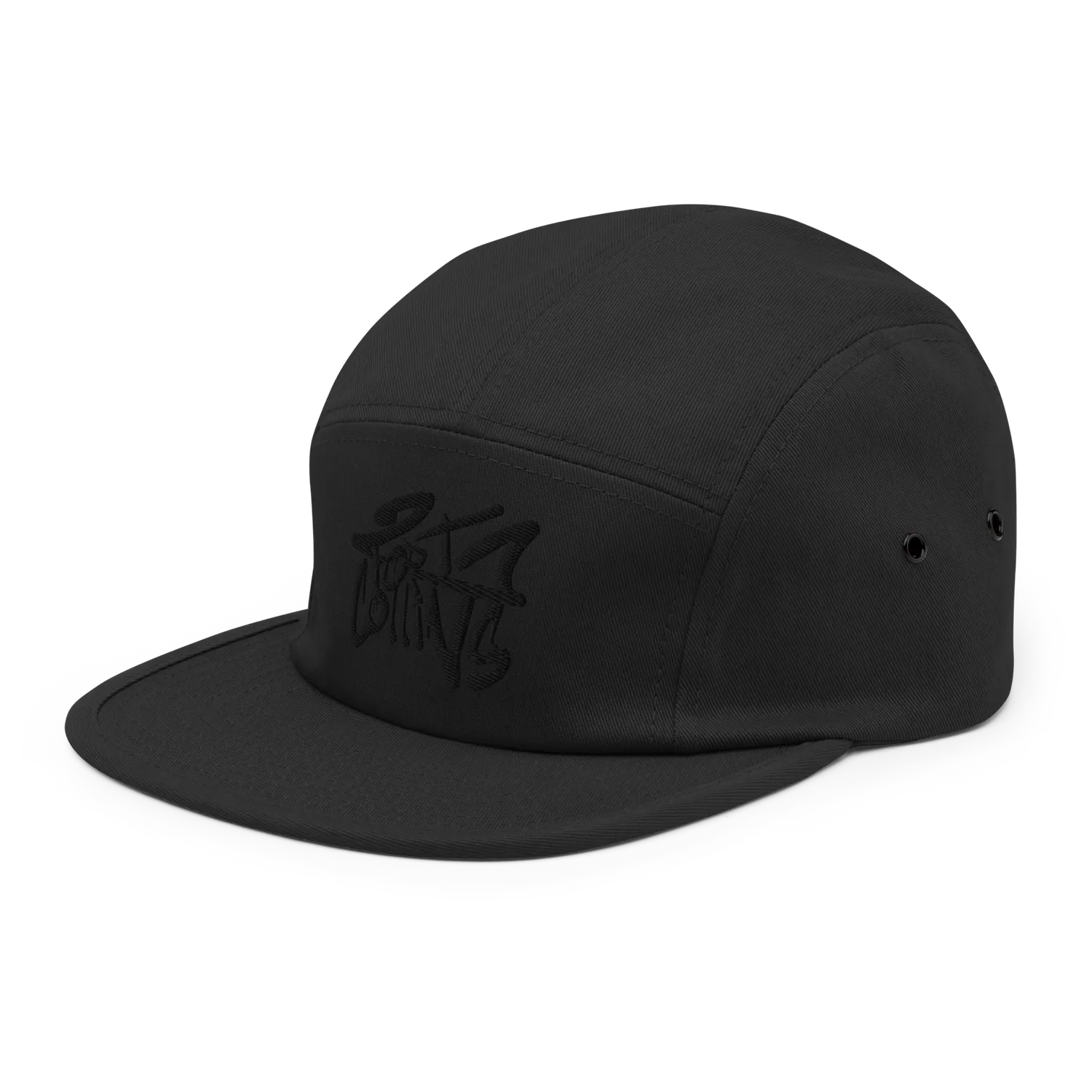 Razel Fort Collins Pet zwart katoen 5-panel