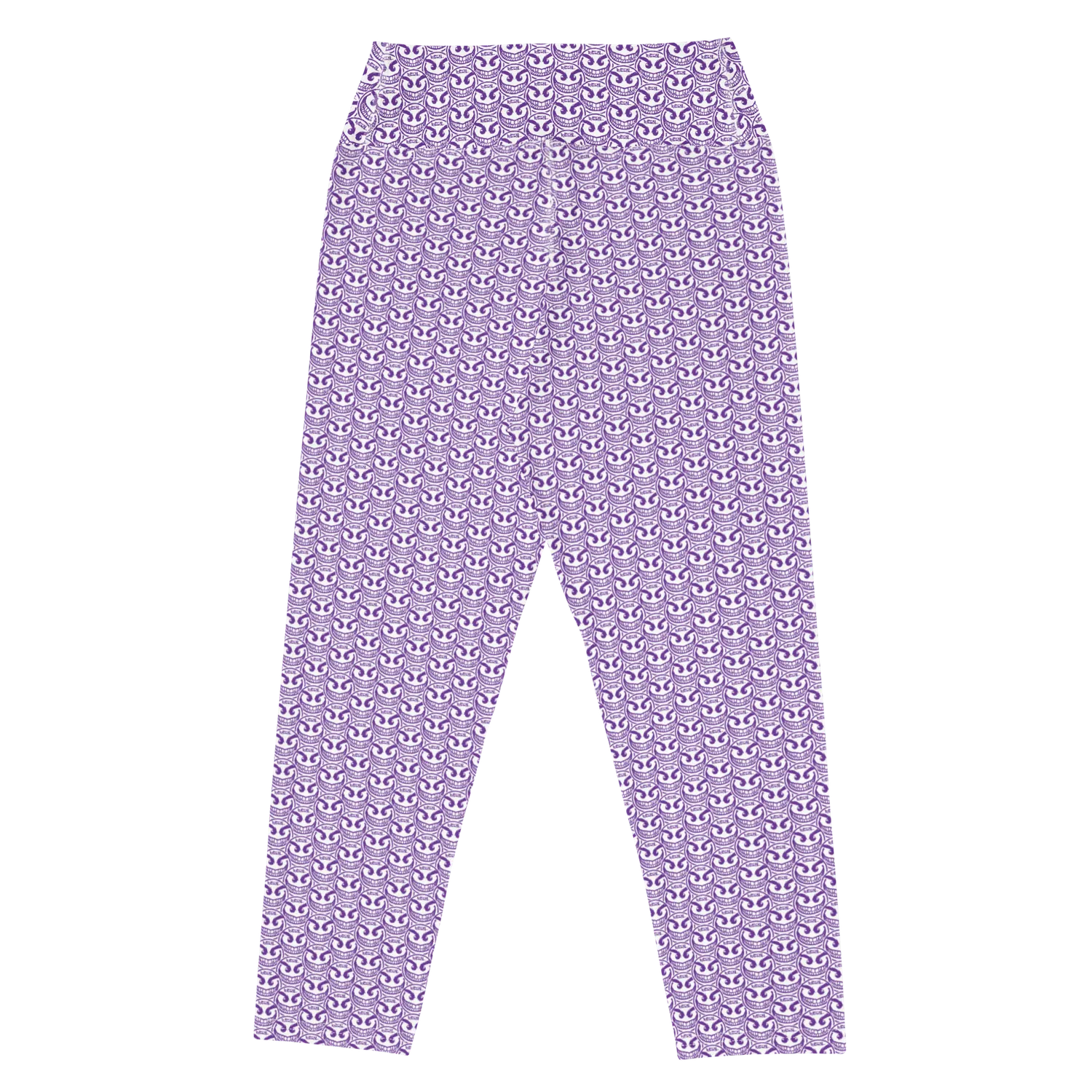 Razel Face Motif Yoga Capri high waist