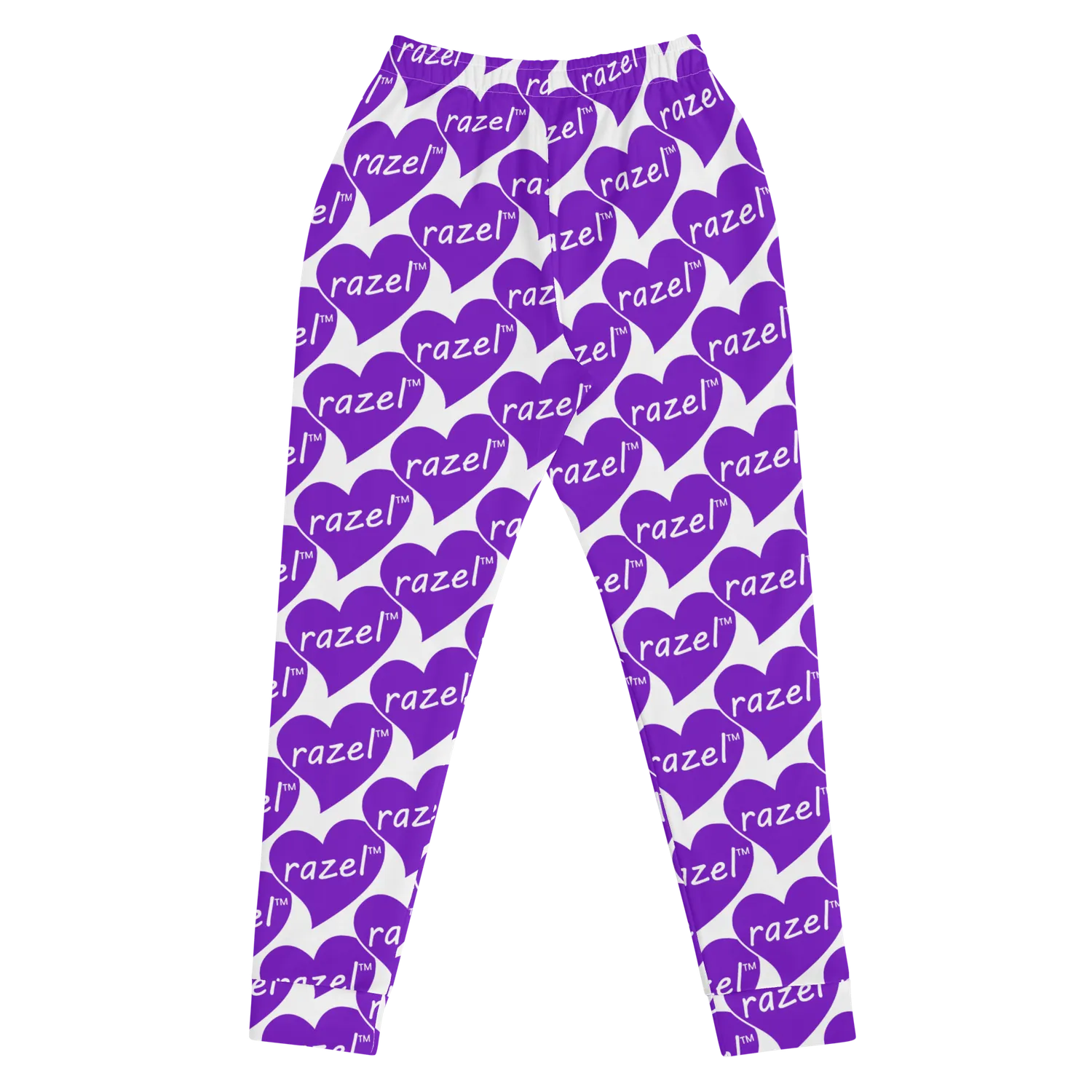 Razel Purple Hearted dames joggingbroek fleece