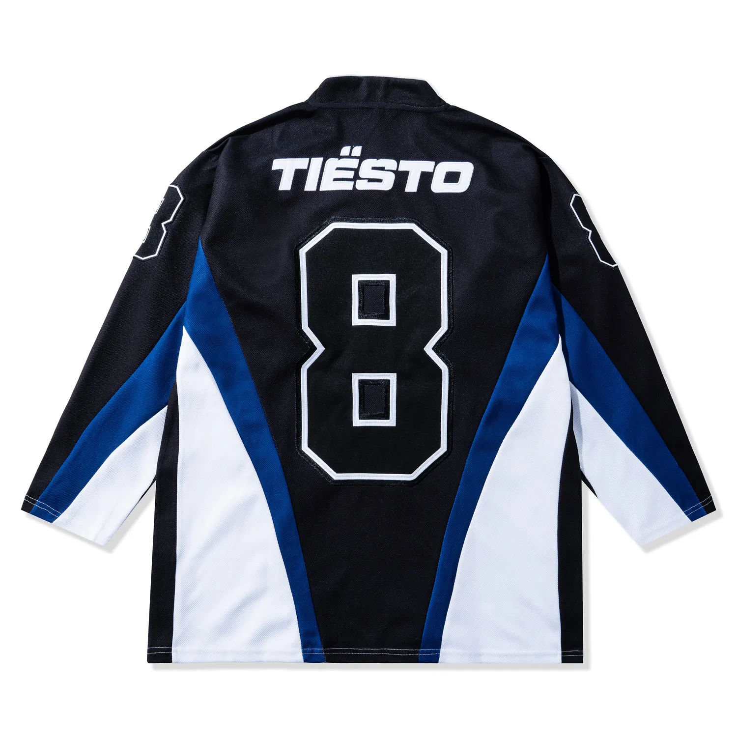 Tiësto Hockey Jersey Zwart-Wit-Navy Oversized