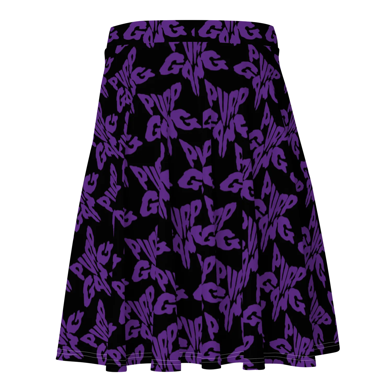 Razel Purp Gang Rock Star Motif skaterrok stretch