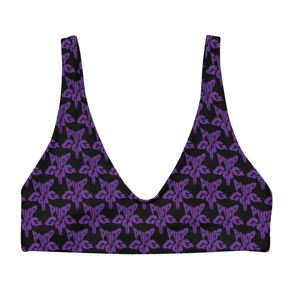 Razel Purp Gang Rock Star bikinitop padded