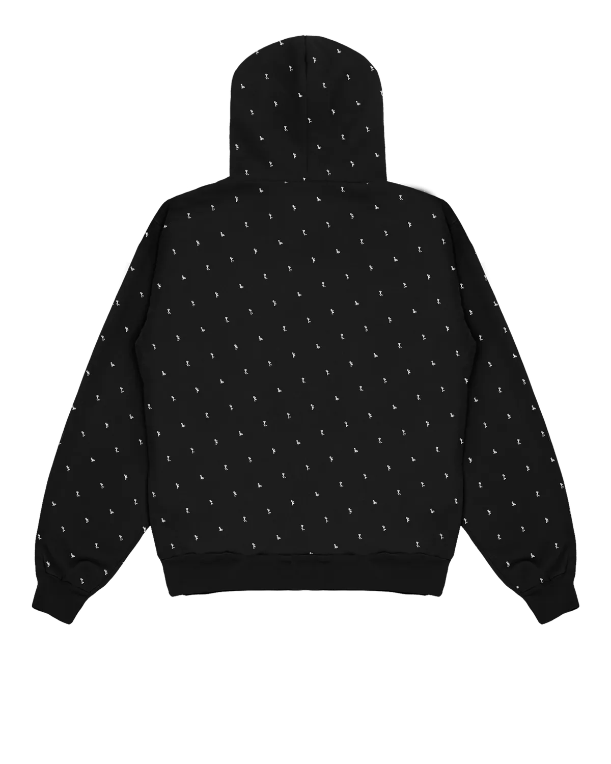Tribe Called Quest All Over Print hoodie zwart logo