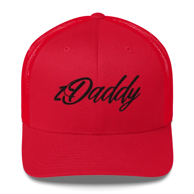 zDaddy trucker pet cap zwart one size
