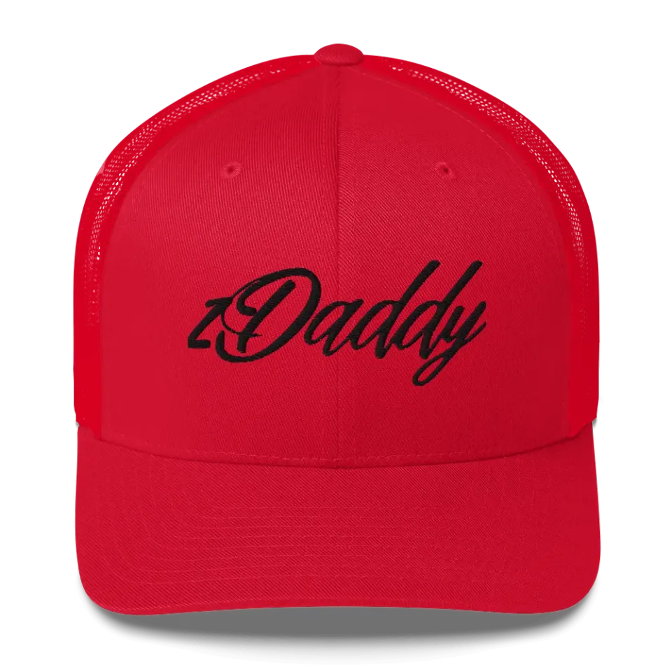 zDaddy trucker pet cap zwart one size