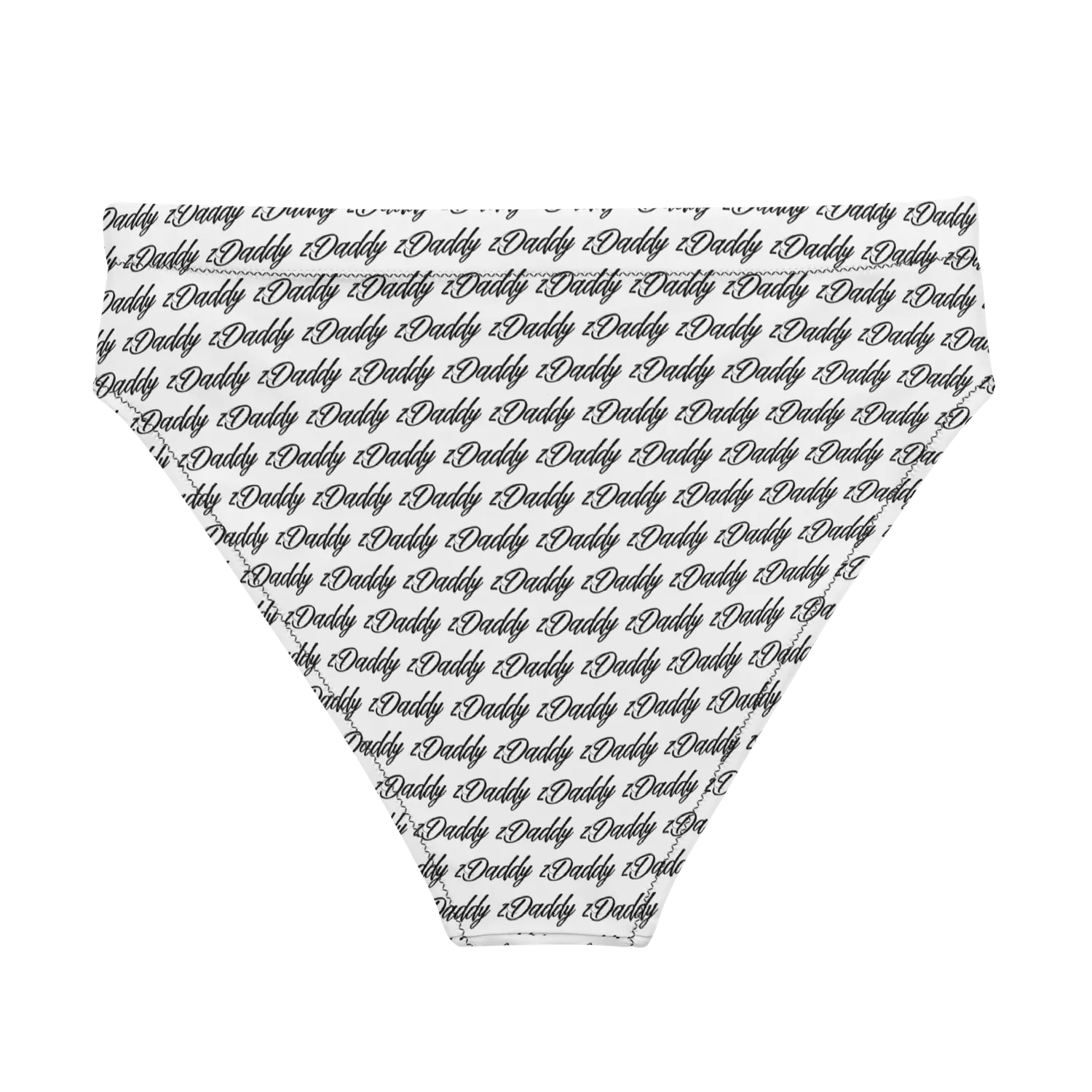 Razel zDaddy Motif High-Waisted bikinibroekje gerecycled
